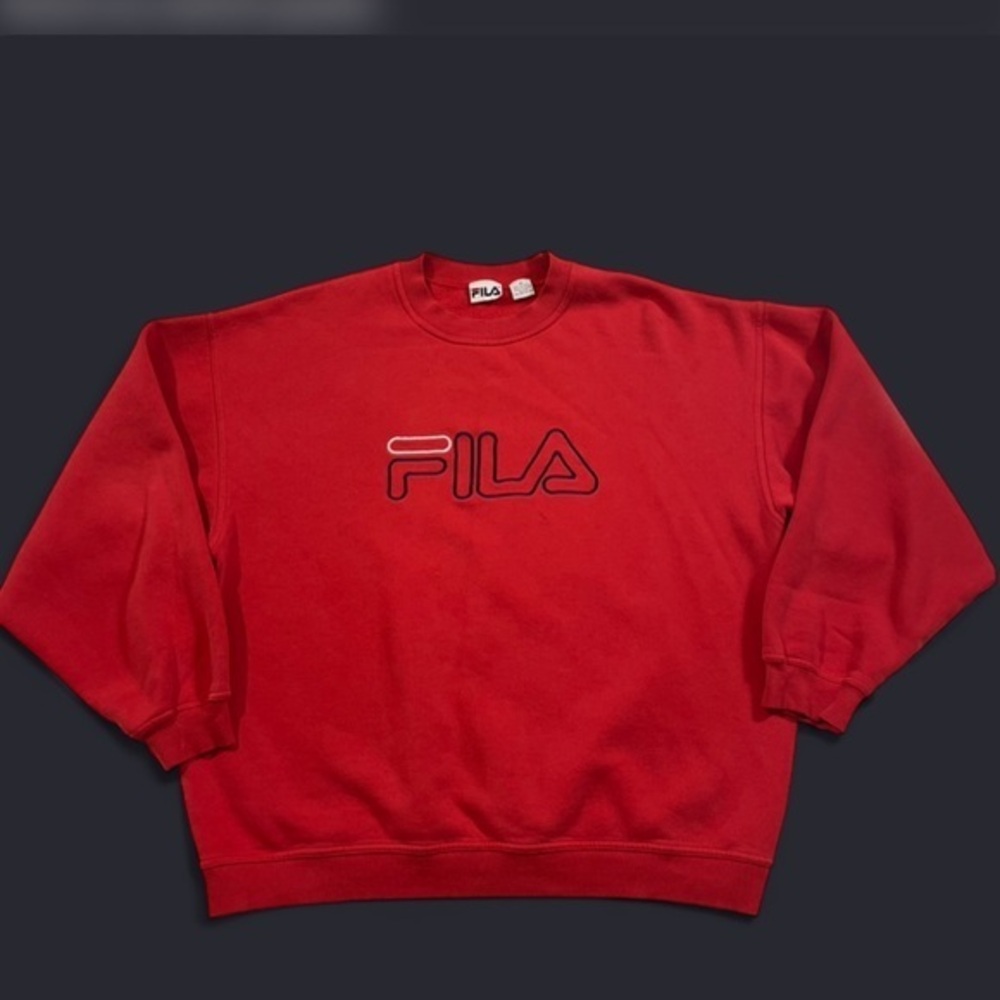 90’s  FILA Crewneck Embroidered Sweatshirt